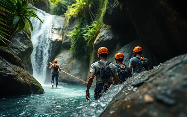 Canyoning en Guadeloupe : comment choisir votre parcours selon votre niveau