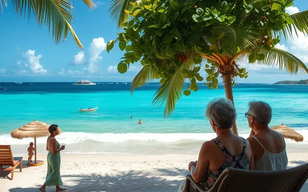 Guadeloupe avec parents âgés : itinéraire doux et accessible sans épuisement