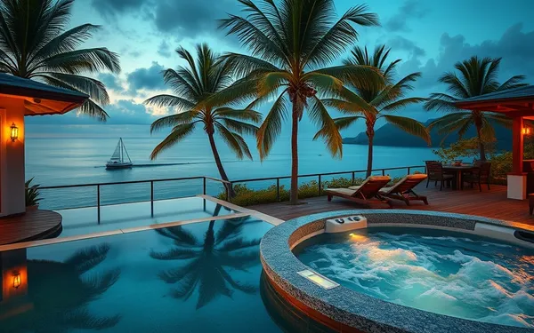 Louer une villa avec jacuzzi en Guadeloupe : le guide pour un séjour de luxe inoubliable