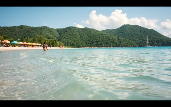 Plages en Guadeloupe pour familles : où aller selon l’âge et le niveau de baignade