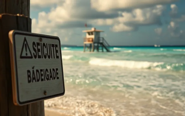 Sécurité plage en Guadeloupe : comprendre les courants et les baïnes