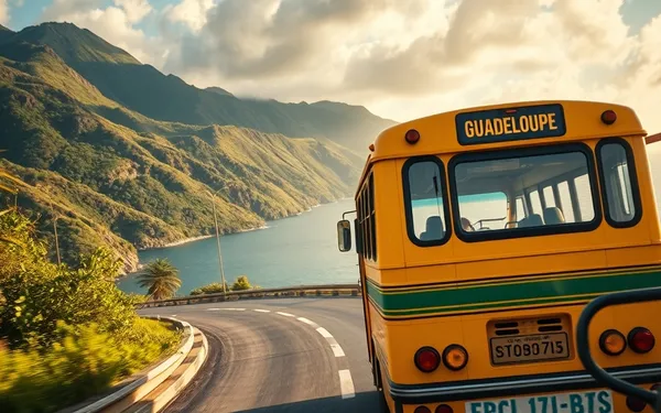 Se déplacer en Guadeloupe sans voiture : Guide complet des bus et transports en 2026